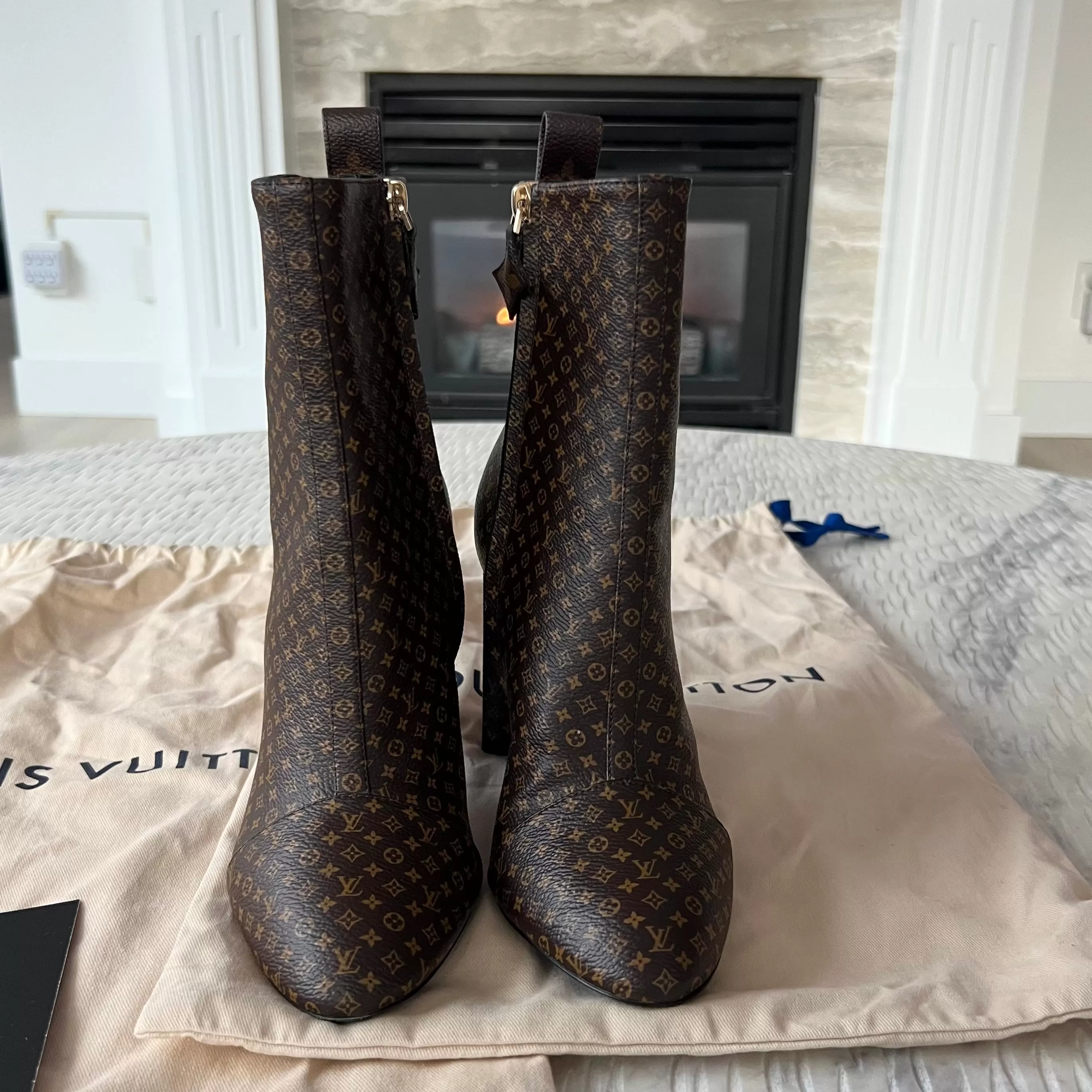 Louis Vuitton Monogram Boots