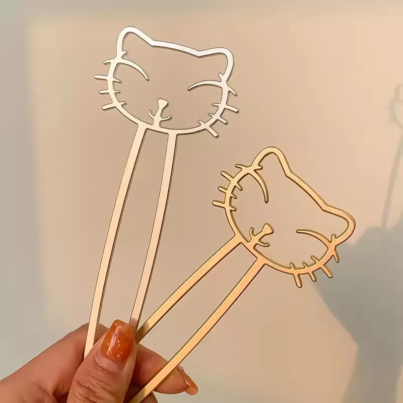 Lovely Cat Hairpin PN6198