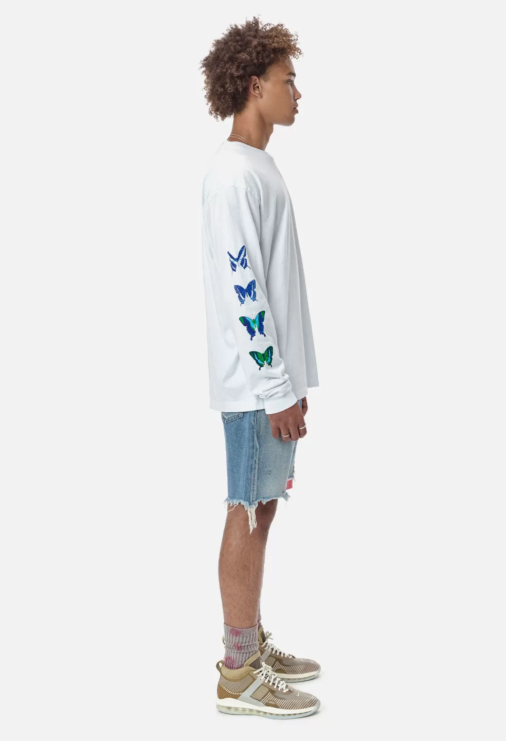 LS University Tee / Mariposa White