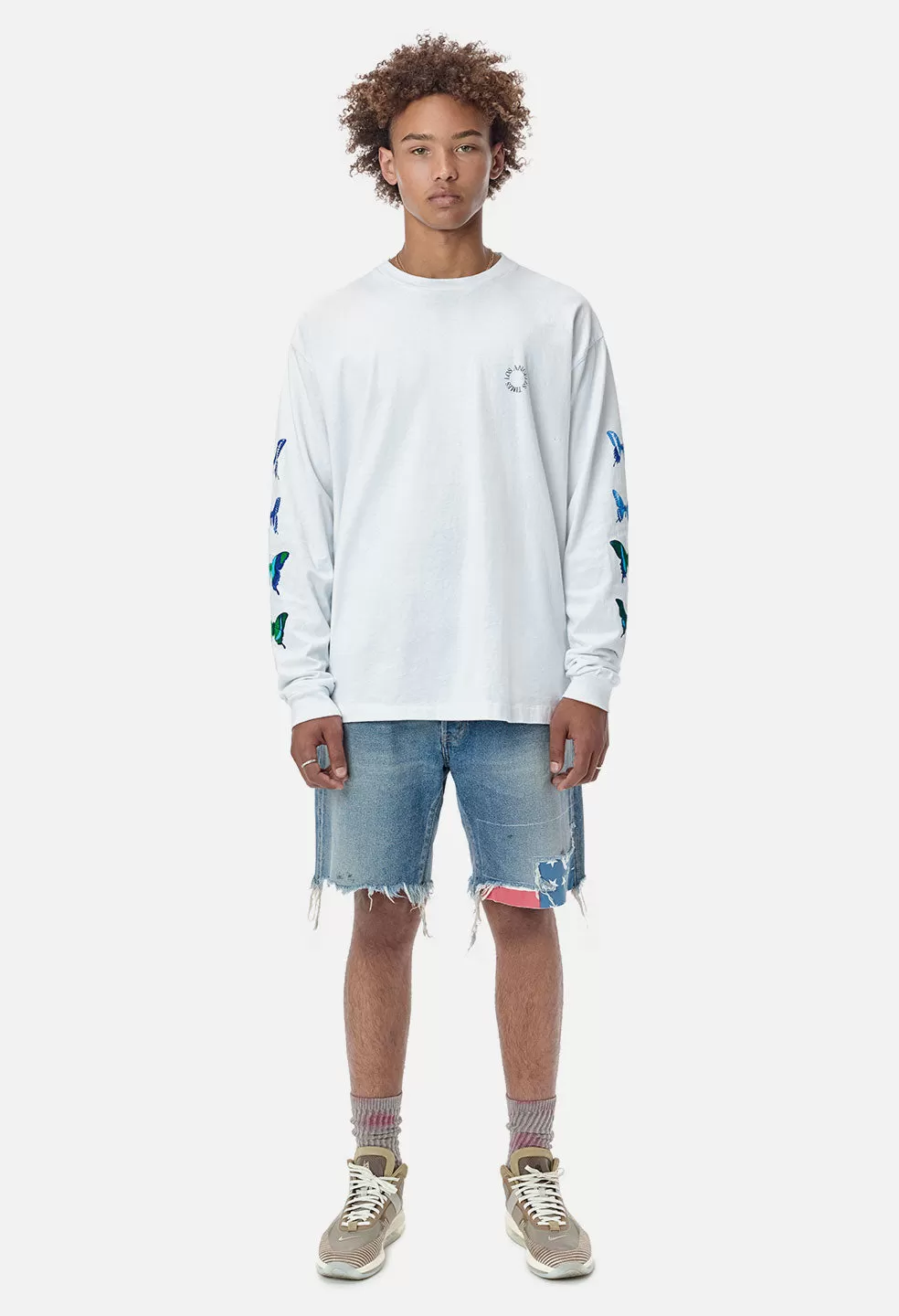 LS University Tee / Mariposa White