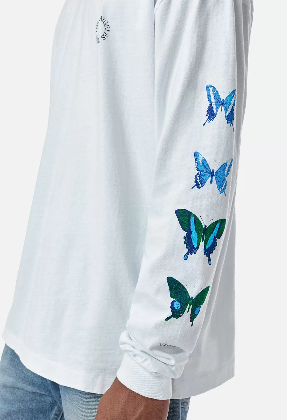 LS University Tee / Mariposa White