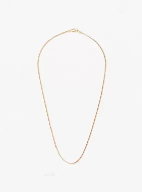 Mini 14k Gold-Plated Omega Chain Necklace