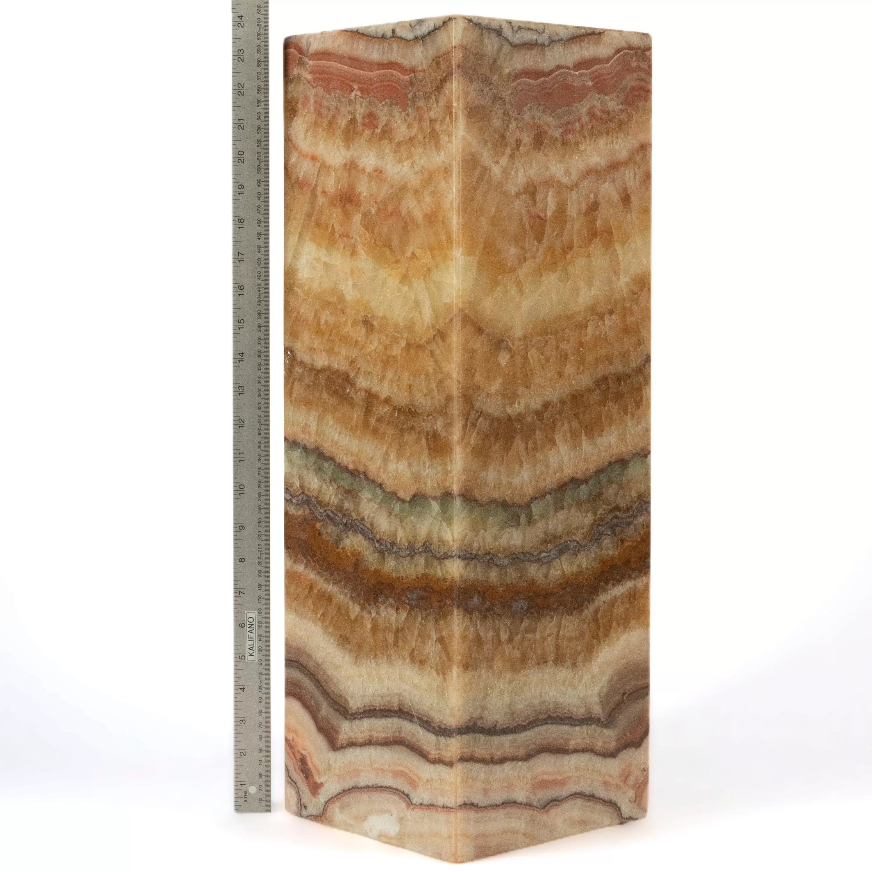 Natural Onyx Lamp Light Tower - 24