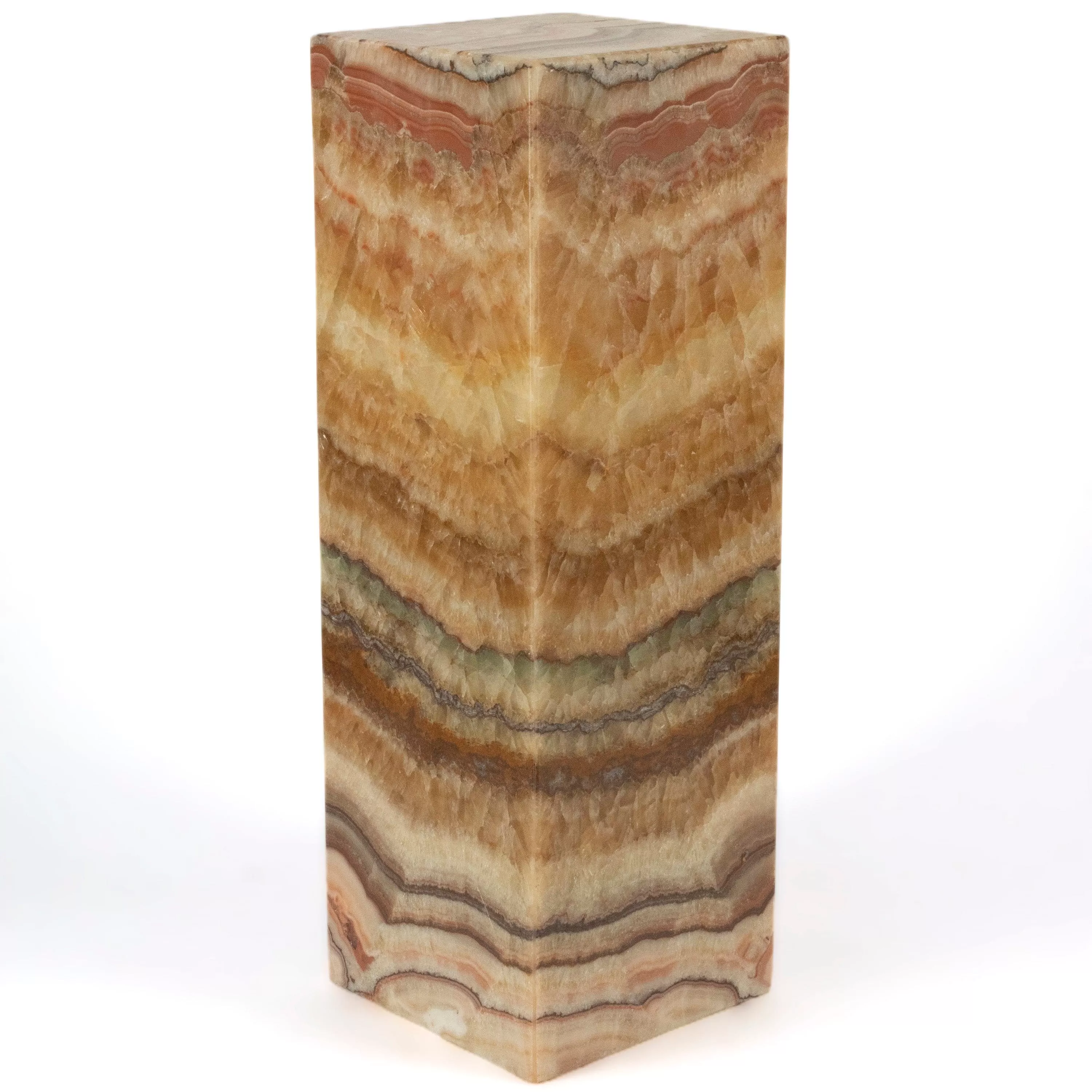 Natural Onyx Lamp Light Tower - 24