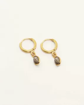 Nila Gaia Earrings - Grey