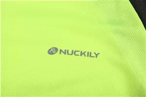 Nuckily Mycycology MH023 Full Sleeves Cycling Jersey - Neon Green