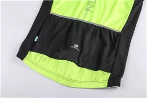 Nuckily Mycycology MH023 Full Sleeves Cycling Jersey - Neon Green