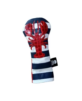 One-Of-A-Kind! The Rugby Stripe Alligator Lobster Driver Headcover