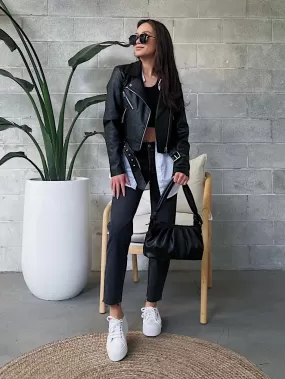 ONLY Valerie Faux Leather Jacket