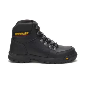 Outline Men's Steel-Toe Work Boots Black