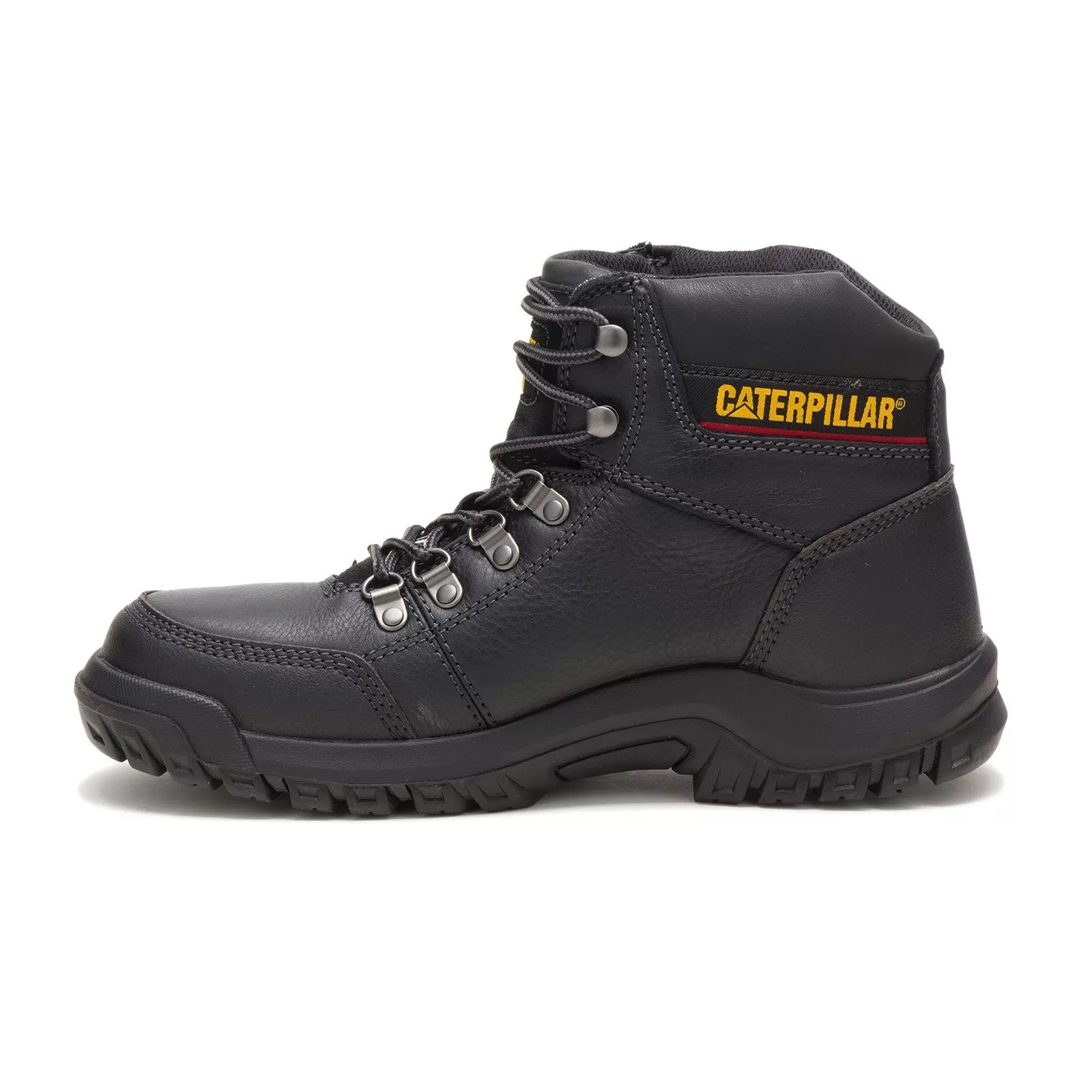 Outline Men's Steel-Toe Work Boots Black