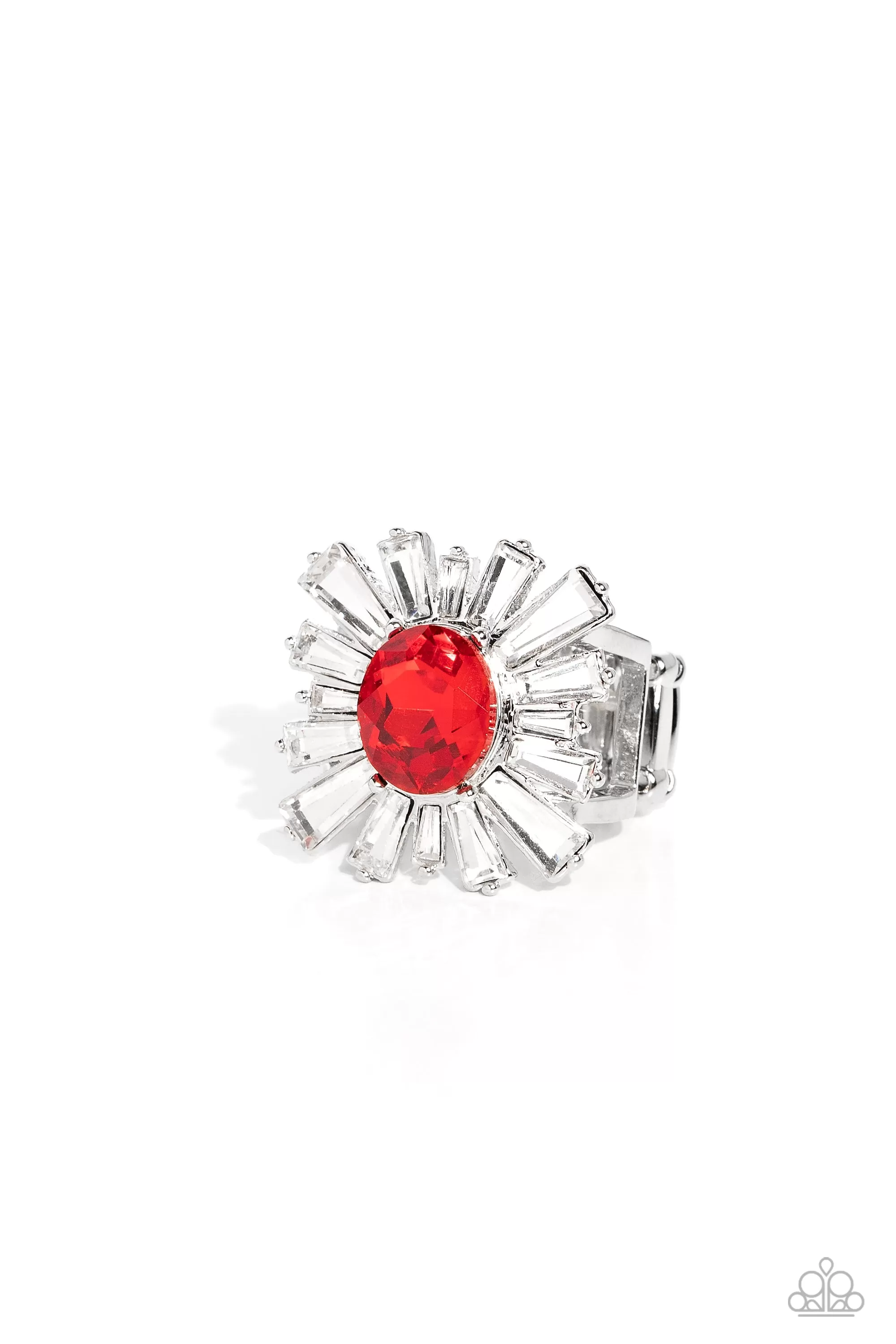 Paparazzi Starburst Season Red Ring