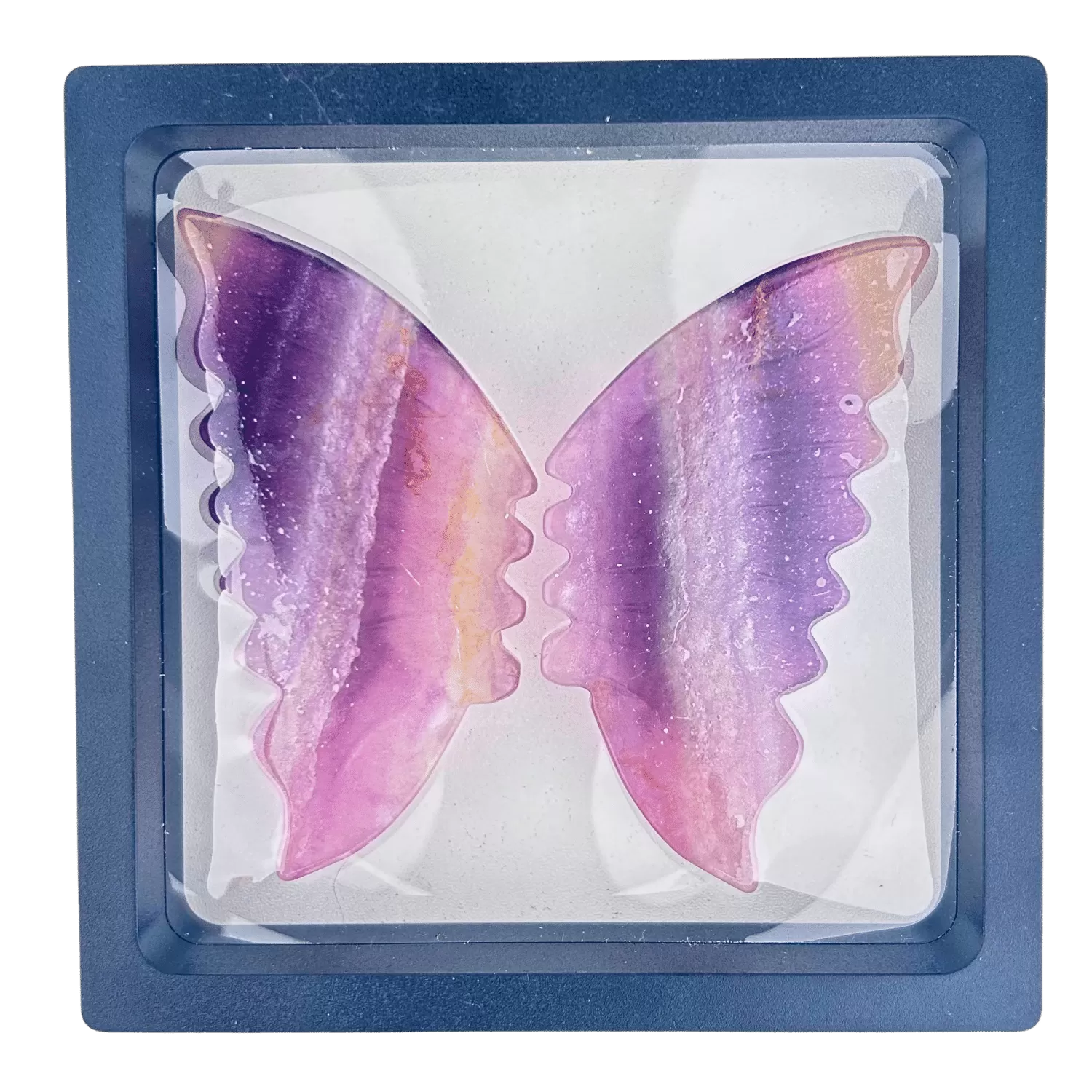 Pink Fluorite Butterfly Wings #107