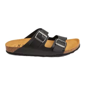 Plain Leather Open Toe Sandals for Men - Ger-VQ