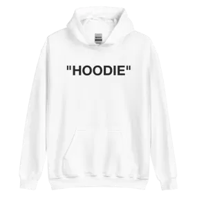 "PRODUCT" Series "HOODIE" Unisex Hoodie White