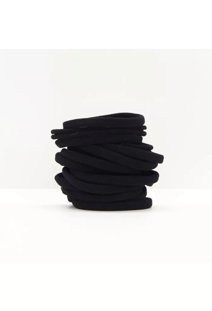 Recycled Nylon Elastics 20pc Set-Black