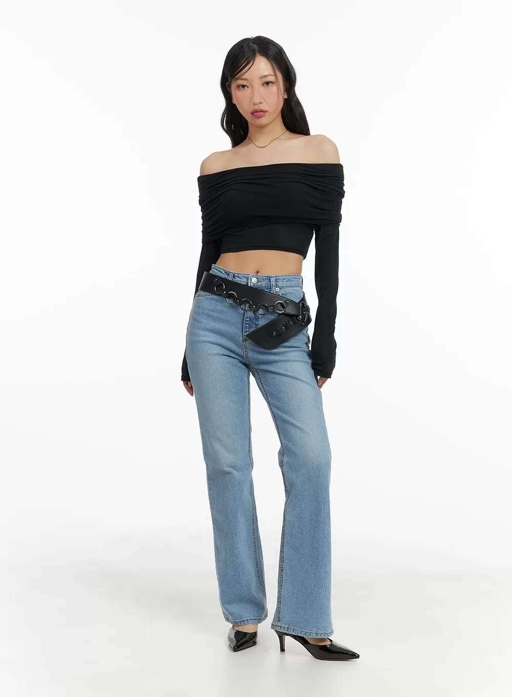 Recycled Slim Bootcut Jeans CM420