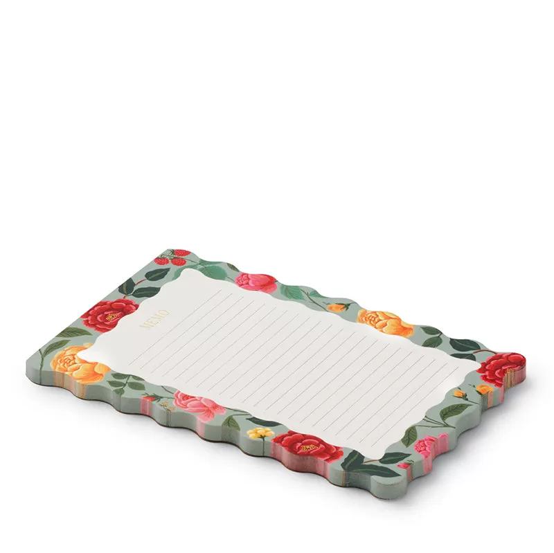 RIFLE PAPER CO | Roses Large Memo Notepad