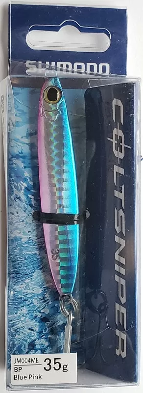 Shimano Coltsniper Lightweight Jig Blue/Pink 35G JM004MEBP