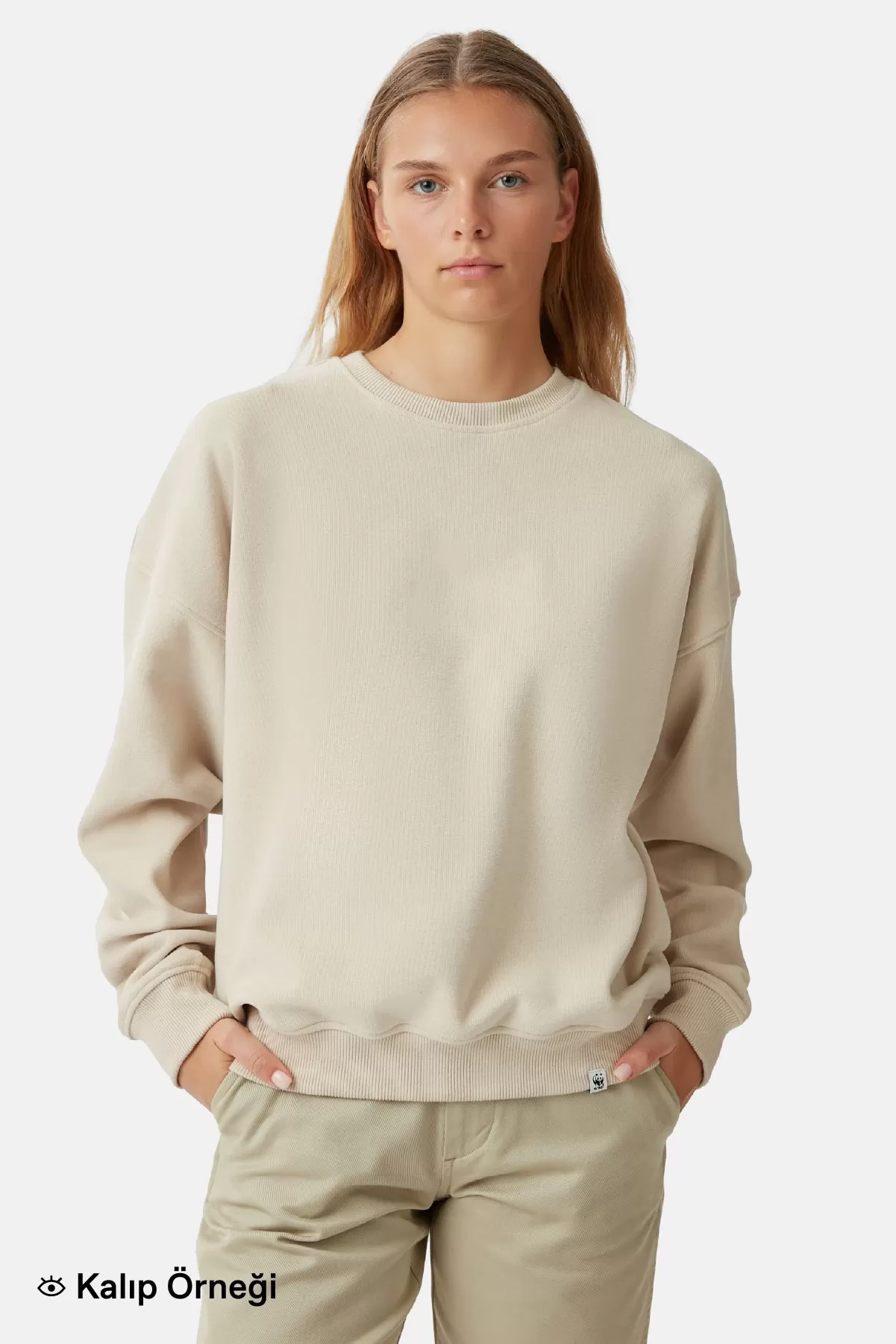 Sincap Super Soft Sweatshirt - Krem