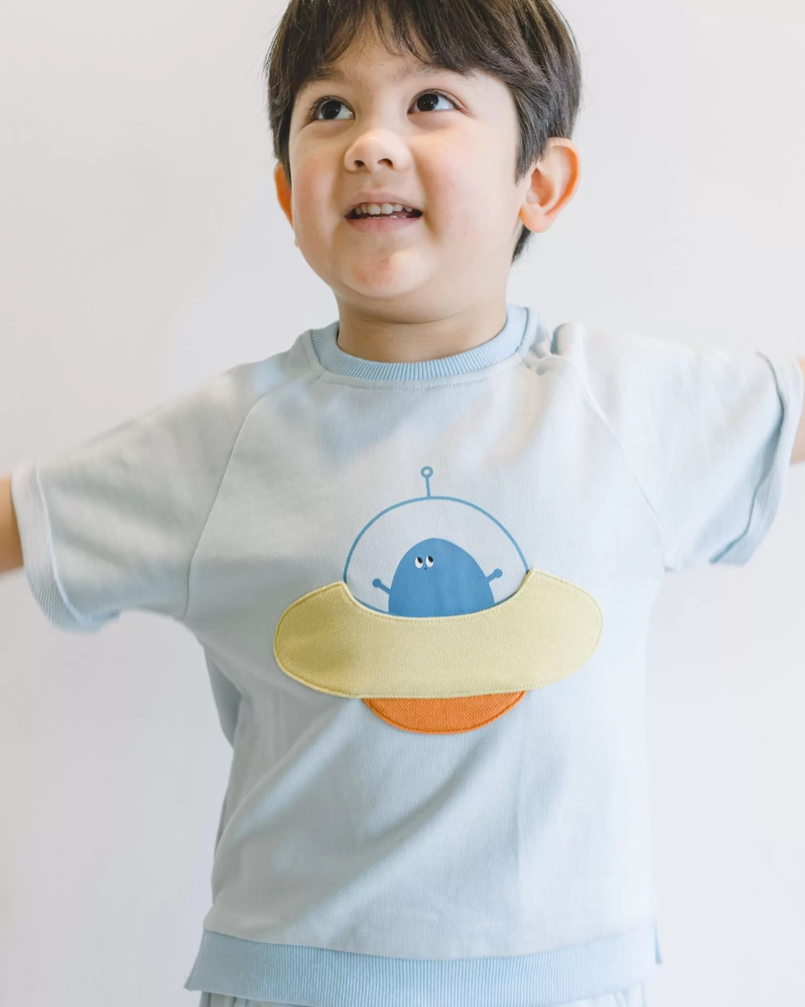 Spaceship Sweatshirt Set