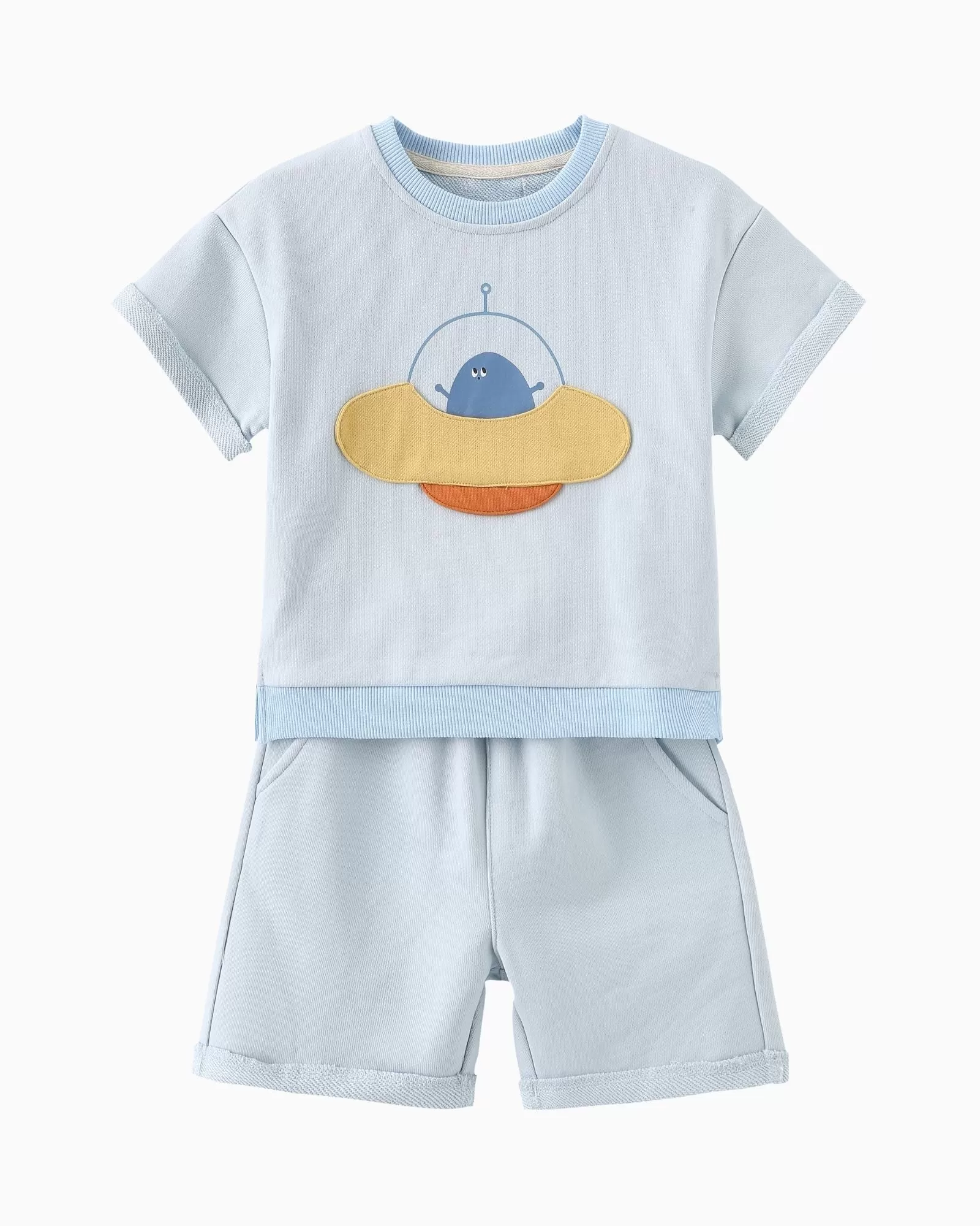 Spaceship Sweatshirt Set