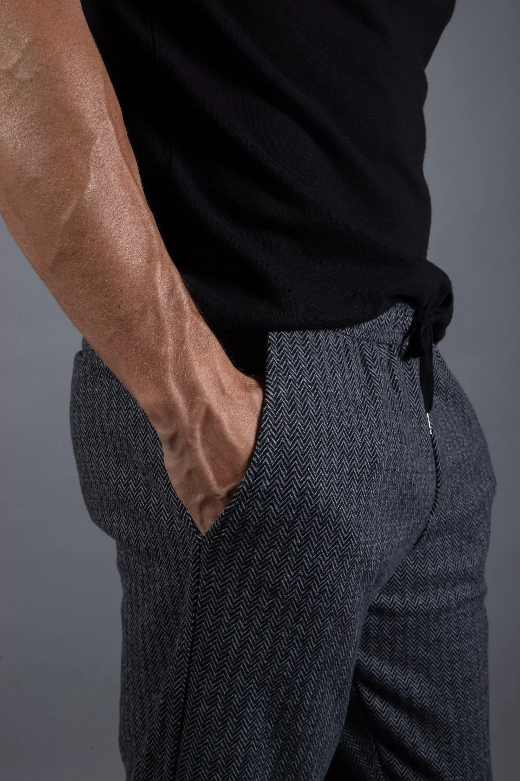 Spencer Herringbone Sweatpant