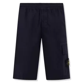 Stone Island Lightweight Tela Blue Shorts