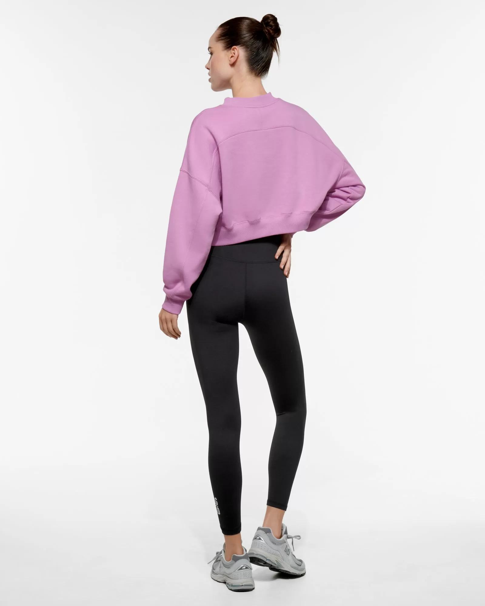 SUMMIT CROPPED SWEATER MUSK