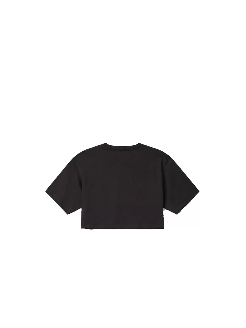 T-shirt Corta Mezza Manica Jersey - Nero