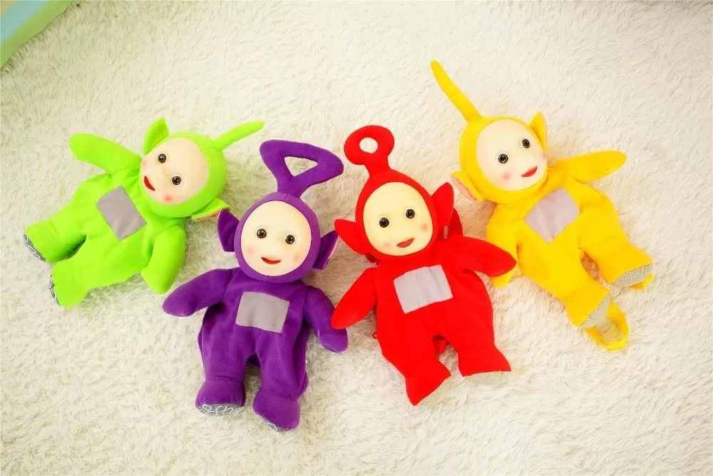 Teletubbies Baby Doll Cartoon Movie Plush Toys sofa backpack Home decoration Birthday christmas Gift For Children