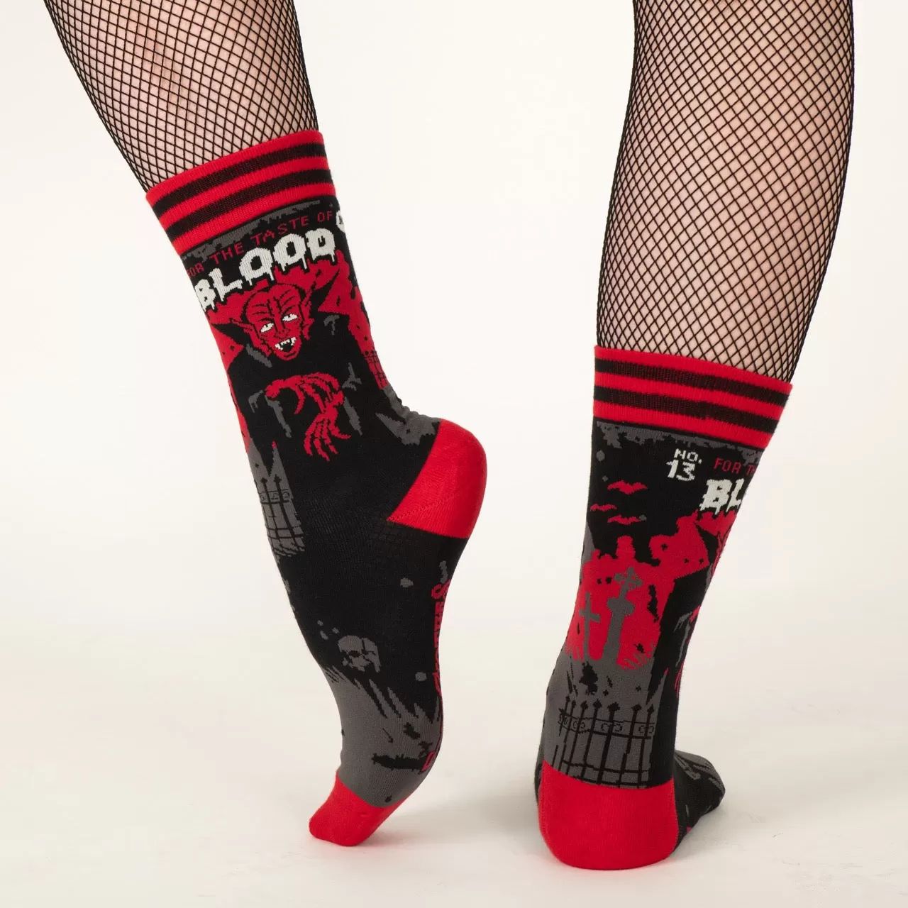 Unisex Dracula's Bloodlust Crew Socks