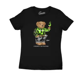 Womens - Electric Green 6 Cheers Bear Shirt